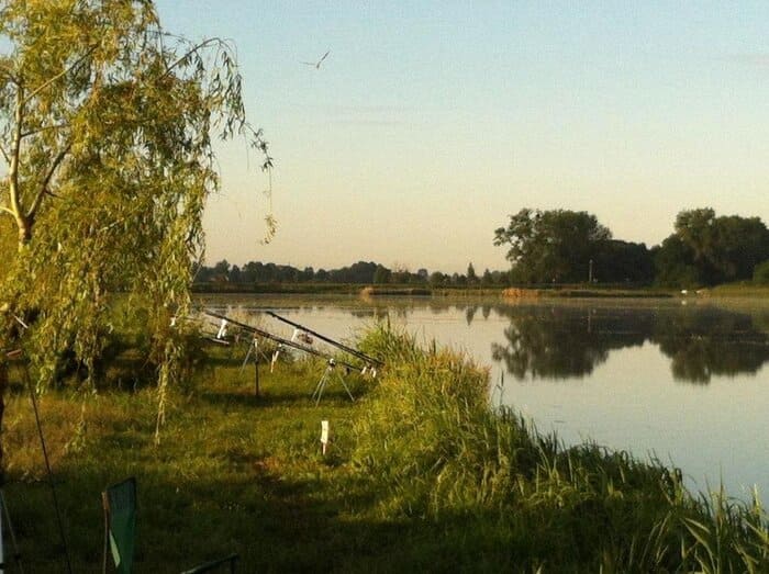 Водойма в с. Зарічне для рибалки