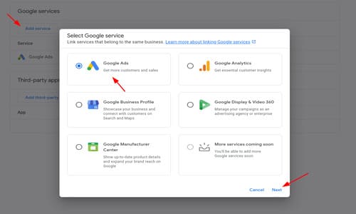 З якими сервісами Google інтегрується Merchant Center?
